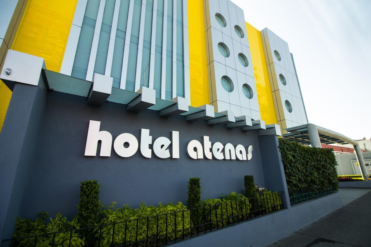 Hotel Atenas Plaza Mexiko-Stadt Exterior foto